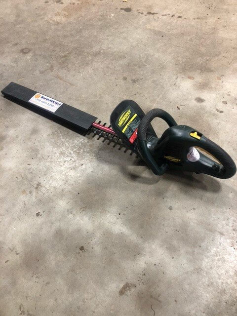 yardworks electric hedge trimmer